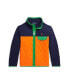 Toddler and Little Boys Color-Blocked Quilted Double-Knit Jacket