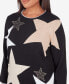 Women's Neutral Territory Star Patch Crew Neck Sweater