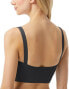 Фото #2 товара Michael Michael Kors 285490 Logo Solids Bralette Bikini Top Black, Size MD