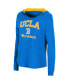 Women's Blue UCLA Bruins Catalina Hoodie Long Sleeve T-shirt