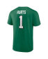 Фото #4 товара Men's Jalen Hurts Kelly Green Philadelphia Eagles Alternate Icon Player Name and Number T-shirt