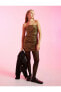 Фото #3 товара Вечернее платье Koton Straplez Mini с ярким драпированием
