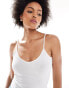 Фото #3 товара Vero Moda Tall 2 pack jersey cami tops in black and white