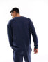 Hugo Bodywear stacked logo sweatshirt in blue