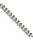 Stainless Steel Polished 3.2mm Box Chain Necklace