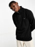 Фото #1 товара GANT shield logo half zip sweatshirt in black