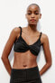 Polyamide crop top with knot