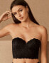 Cosabella 278562 Women's strapless ballet bustier, Black, 2