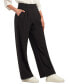 Juniors' Pleated-Front Wide-Leg Pants