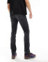 Tommy Jeans Scanton Faded Slim Black Jeans in Dark Grey