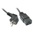 Фото #2 товара LINDY Schuko To C19 power cord 2 m