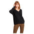 Фото #1 товара VILA Ril Long Sleeve Oversize V Neck Sweater