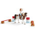 Фото #3 товара Schleich Horse Club Hannah’s Western riding set - 5 yr(s) - Multicolor - 12 yr(s) - 2 pc(s) - Not for children under 36 months - 250 mm