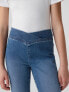 Kids High Rise Crossover Flare Jeans