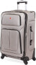 Фото #1 товара SwissGear Spinner/Pewter 25", Pewter colour, Checked-Medium 25-Inch, Sion Softside Expandable Luggage