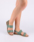 Фото #18 товара Women's Lavine Double Strap Flat Sandals