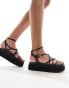 Фото #4 товара RAID Leili strappy platform sandals in black