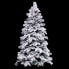 Фото #4 товара Новогодняя ёлка искусственная Shico Бело-зеленая PVC Металл полиэтилен снежный 240 см