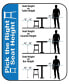 Фото #18 товара Спиндельный стул OSP Home Furnishings Abbott 26" со стальной рамой и экокожей