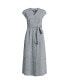 Фото #1 товара Women's Linen Midi Dress
