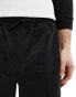 ASOS 4505 contrast side stripe active jersey short in black & white