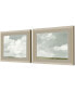 Gray Stone Sky I Framed Art, Set of 2