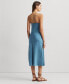 ფოტო #2 პროდუქტის Women's Satin Charmeuse Slip Dress