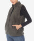 Women's Zip Up Sherpa Vest