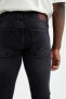 Фото #4 товара Carlo Skinny Fit Normal Bel Dar Paça Jean Pantolon