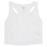 Puma Run Ultraspun Scoop Neck Crop Top Womens White Casual Tops 52506002 XL - фото #1