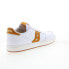 Фото #8 товара Saucony Jazz Court S70555-7 Mens White Leather Lifestyle Sneakers Shoes