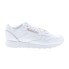 Фото #1 товара Reebok Classic Leather Womens White Leather Lifestyle Sneakers Shoes