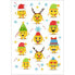 Фото #1 товара BANDAI Sticker Magic Chrstmas Emojis. Foil