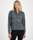 Women's Comfort Animal-Print Top, Created for Macy's