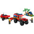 Фото #8 товара Playset Lego 60412 4x4 Fire Engine with Rescue Boat