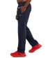 Фото #3 товара Men's Big & Tall Standard-Fit Jersey-Knit Track Pants