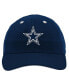 Фото #3 товара Infant Boys and Girls Navy Dallas Cowboys Team Slouch Flex Hat