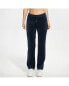 ფოტო #1 პროდუქტის Solid Rib Waist Velour Pant W/ Crown Hotfix