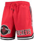 ფოტო #3 პროდუქტის Men's Red Houston Rockets Chenille Shorts