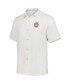 Фото #3 товара Men's White Chicago Cubs Sport Tropic Isles Camp Button-Up Shirt