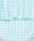 ფოტო #4 პროდუქტის Baby Girls Daisy Gingham Swimsuit