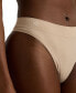 ფოტო #2 პროდუქტის Women's Seamless Stretch Jersey Thong Underwear 4L0010