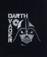 ფოტო #8 პროდუქტის Toddler and Little Boys Darth Vader Cosplay Hooded T-shirt and Shorts, 2 Pc Set