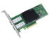 Фото #4 товара Intel X710DA2BLK - Internal - Wired - PCI Express - Fiber - 10000 Mbit/s - Black - Green - Stainless steel