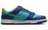 Фото #2 товара Кеды Nike Dunk Low GS Бирюзово-зеленые