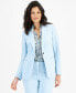 Фото #3 товара Women's One-Button Notched-Collar Blazer