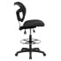 Фото #1 товара Mid-Back Black Mesh Drafting Chair