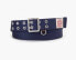 Levi's Workwear Women's Belt Size M Medium Navy Blue Brown Silver New