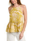 Фото #1 товара Ted Baker Mahbel Top Women's Yellow 0