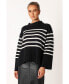 Фото #1 товара Women's Avalynn Striped Knit Sweater
